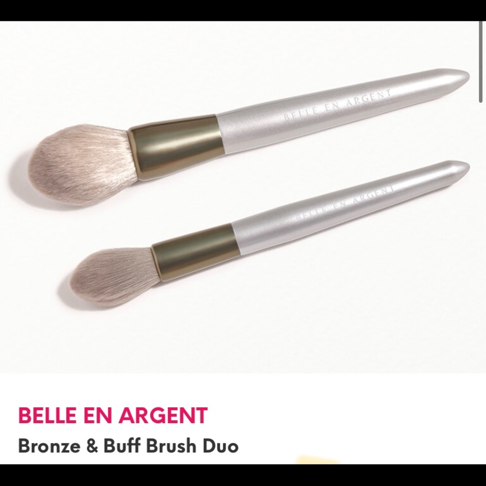 Belle en Argent Bronze and Buff Duo